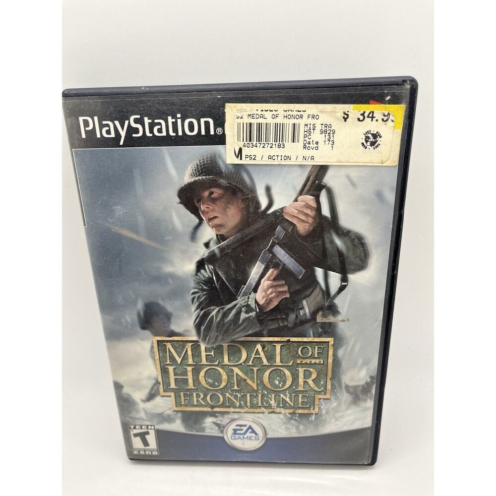 Medal of Honor Frontline PS2 PlayStation 2 - Tested